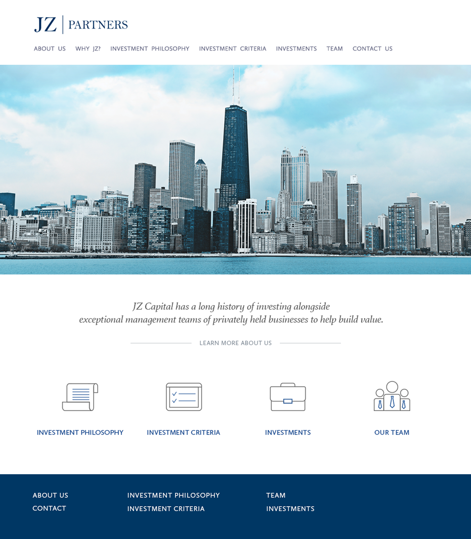 JZ Partners Homepage